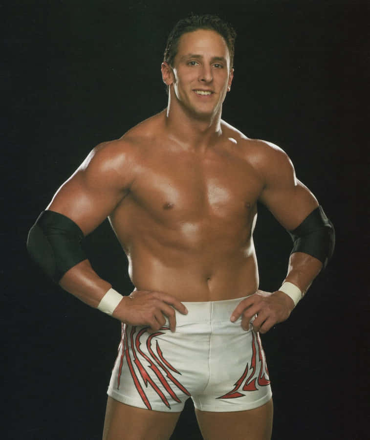 Professional Wrestler Portrait Wallpaper