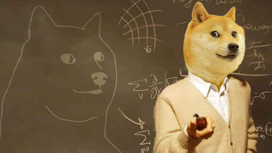 Professor Doge Wallpaper