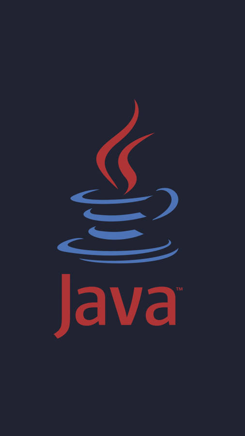 Programming Iphone Java Logo On Black Wallpaper