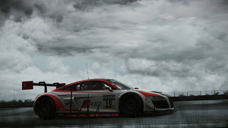 Project Cars 4k Audi R8 Lms Wallpaper
