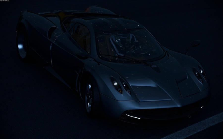 Project Cars 4k Jet Black Pagani Wallpaper