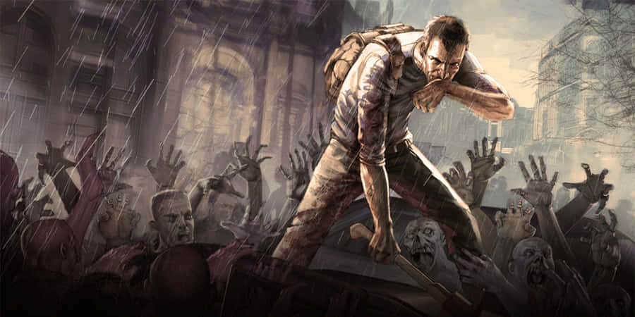 Project Zomboid Survivor Defense Wallpaper