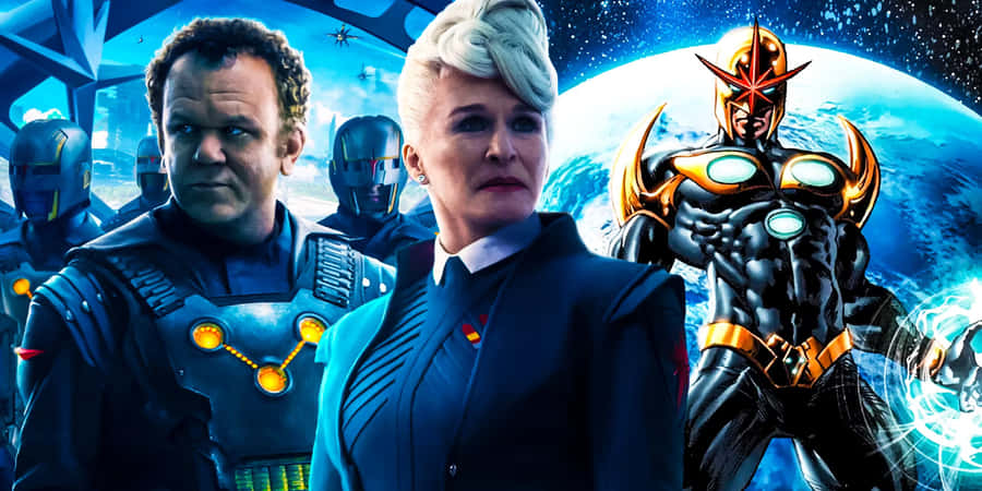 Protect The Galaxy With Nova Corps Wallpaper