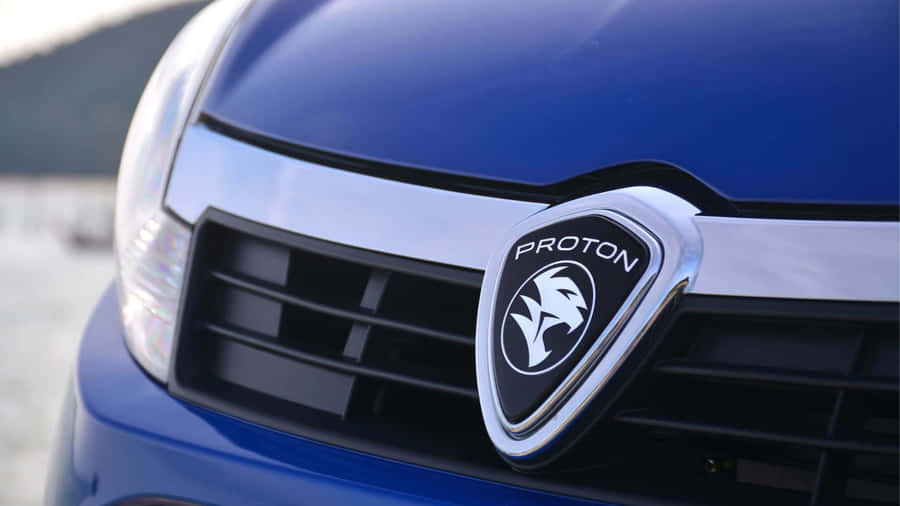 Proton Car Logo Closeup Wallpaper