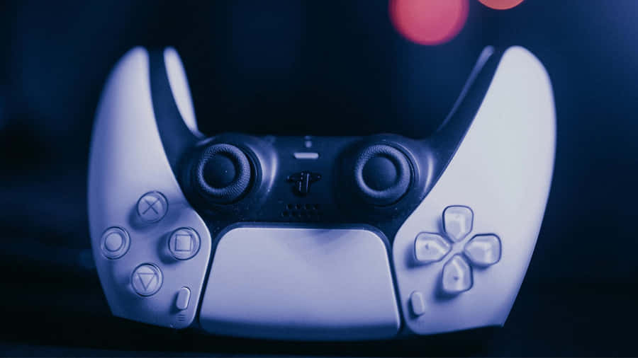 Ps5 Controller Close Up Wallpaper