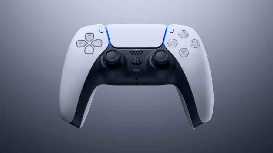 Ps5 Controller Front View Wallpaper