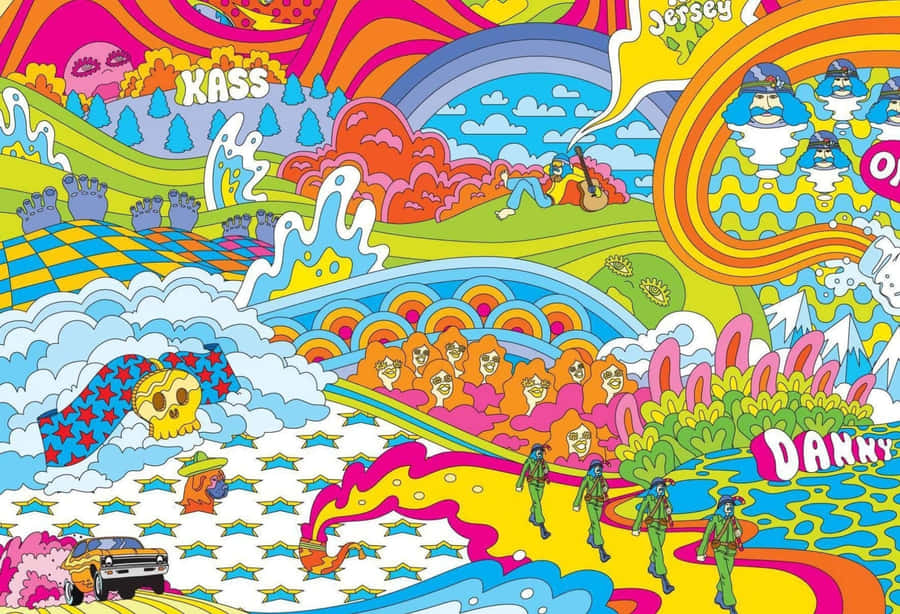 Psychedelic Groove Landscape.jpg Wallpaper