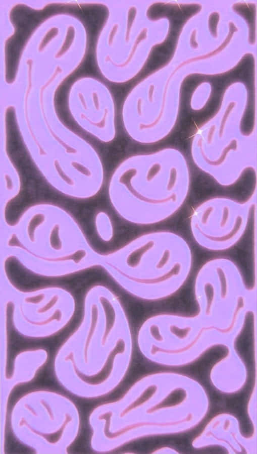 Psychedelic_ Smiley_ Face_ Pattern.jpg Wallpaper