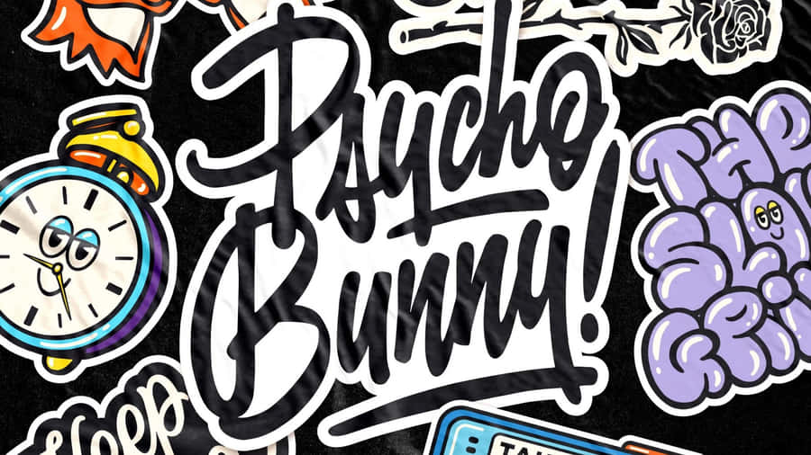 Psycho Bunny Logo Design Wallpaper