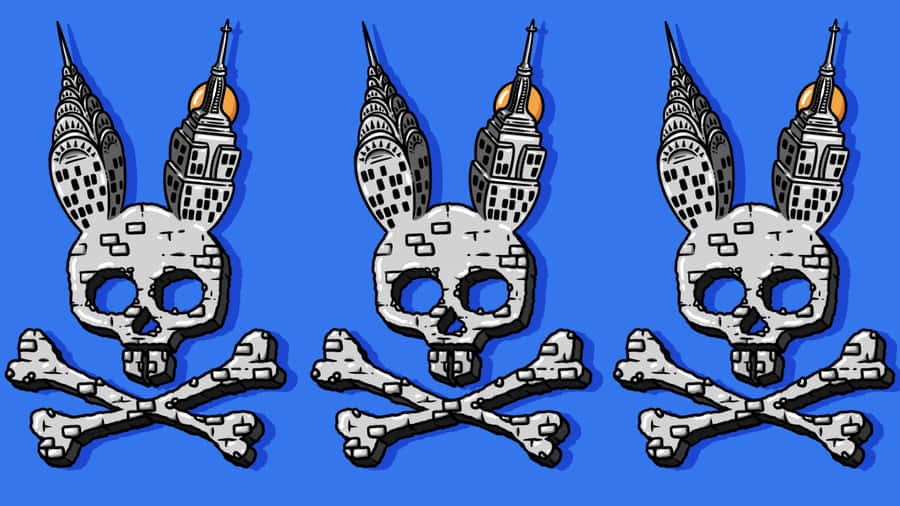 Psycho Bunny Logo Design Wallpaper