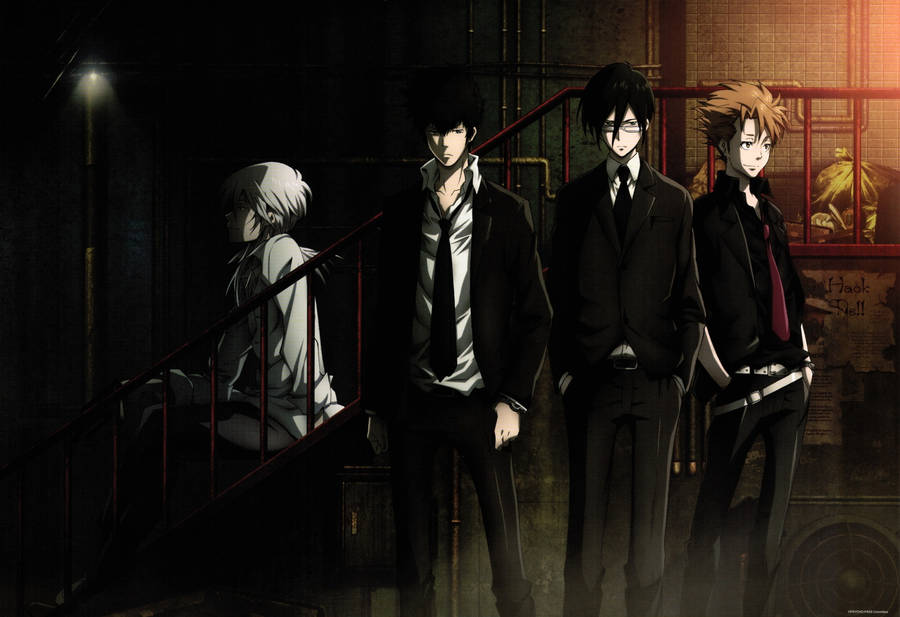 Psycho Pass Male Characters Wallpaper