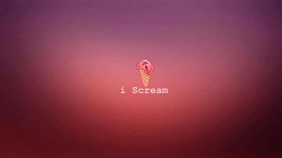 Pun Intended Ice Cream Wallpaper Wallpaper