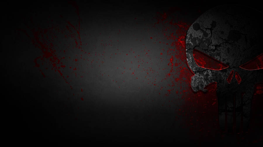 Punisher Justice Delivered In Blood Wallpaper