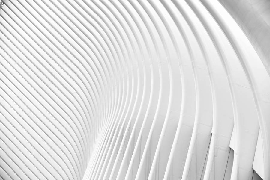 Pure White Architecture Wallpaper