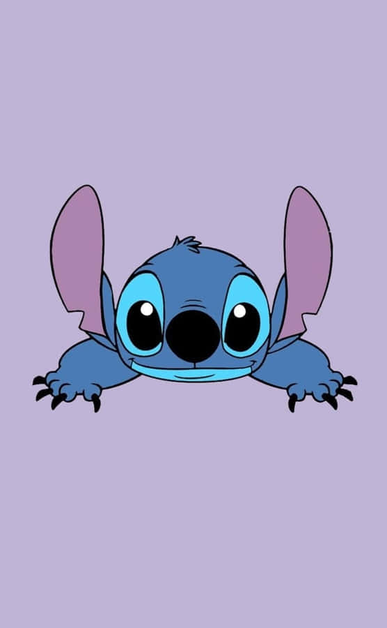 Purple Aesthetic Cute Stitch Disney Wallpaper