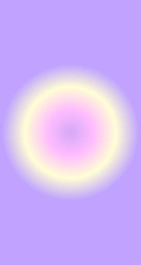 Purple And Yellow Aura Aesthetic Wallpaper