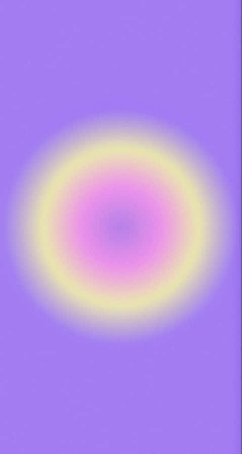 Purple Aura Glow Wallpaper