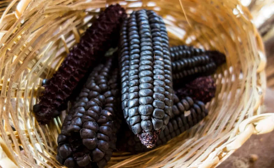 Purple Corn Is Perfect For Adding A Pops Of Color To Any Meal Wallpaper