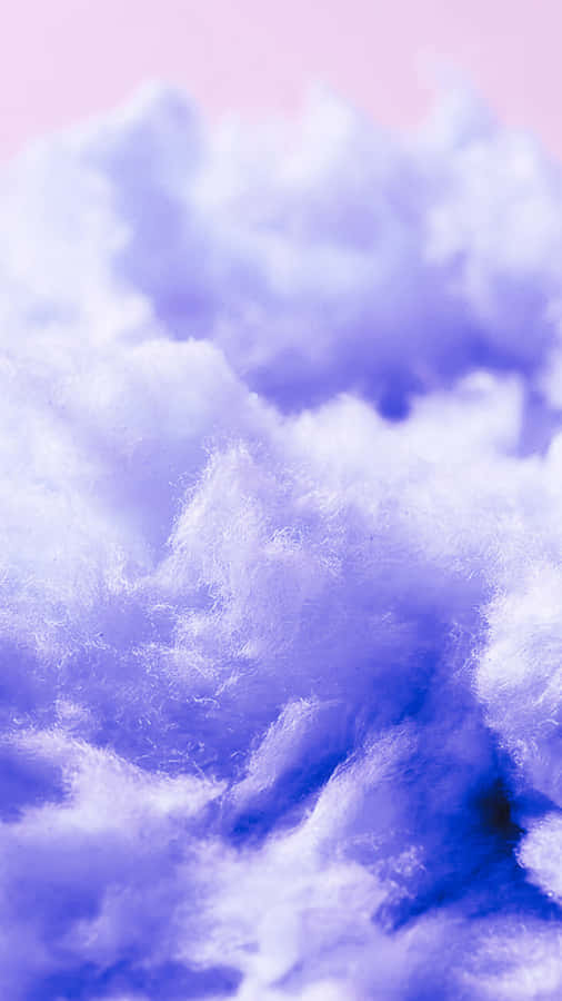 Purple Cotton Texture Background Wallpaper