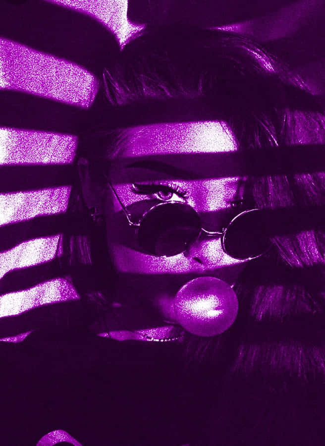 Purple_ Haze_ Sunglasses Wallpaper