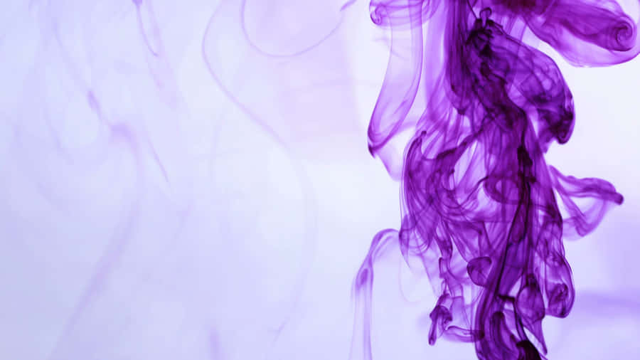 Purple Ink Diffusion Abstract Wallpaper