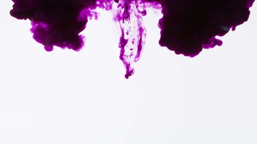 Purple Ink Diffusion Abstract Wallpaper