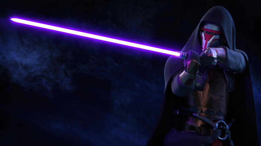 Purple Lightsaber Darth Revan Wallpaper