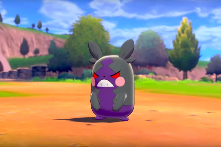 Purple Morpeko Wallpaper