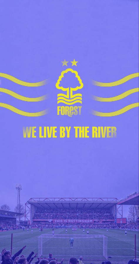 Purple Nottingham Forest Fc Wallpaper