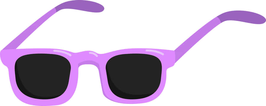 Purple Sunglasses Vector Illustration Wallpaper