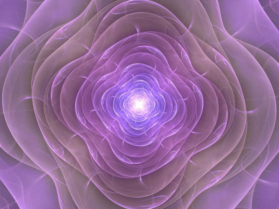 Purple Swirls With A Purple Center Wallpaper