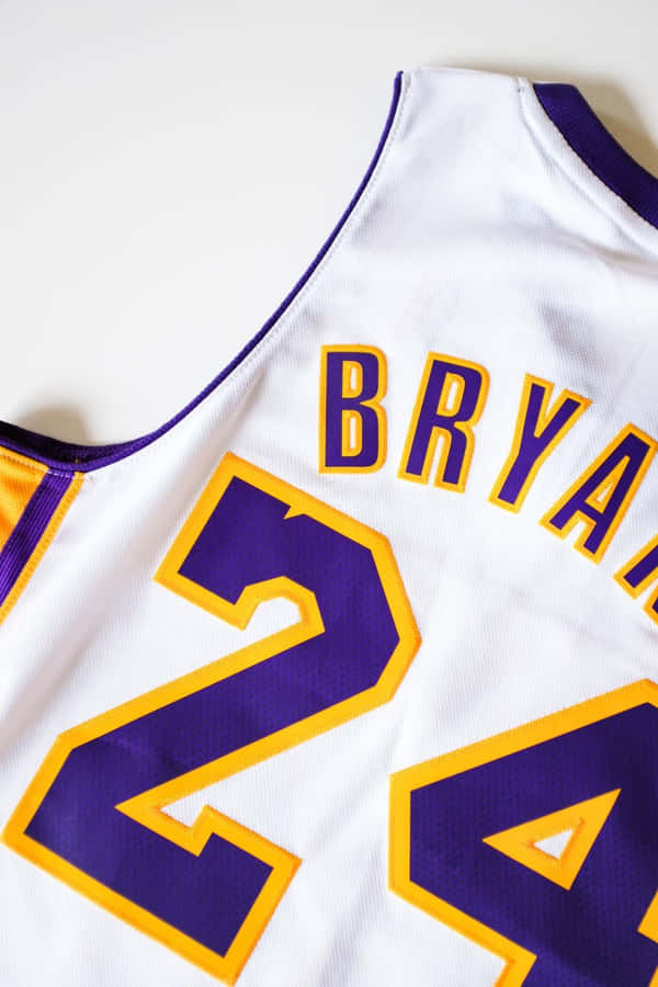 Purpleand Gold Basketball Jersey24 Wallpaper
