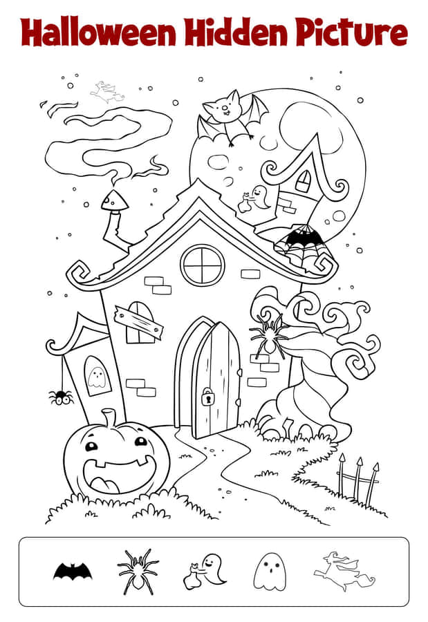 Put Your Detective Skills To The Test And Find Your Way Through Spooky Halloween Puzzles! Wallpaper
