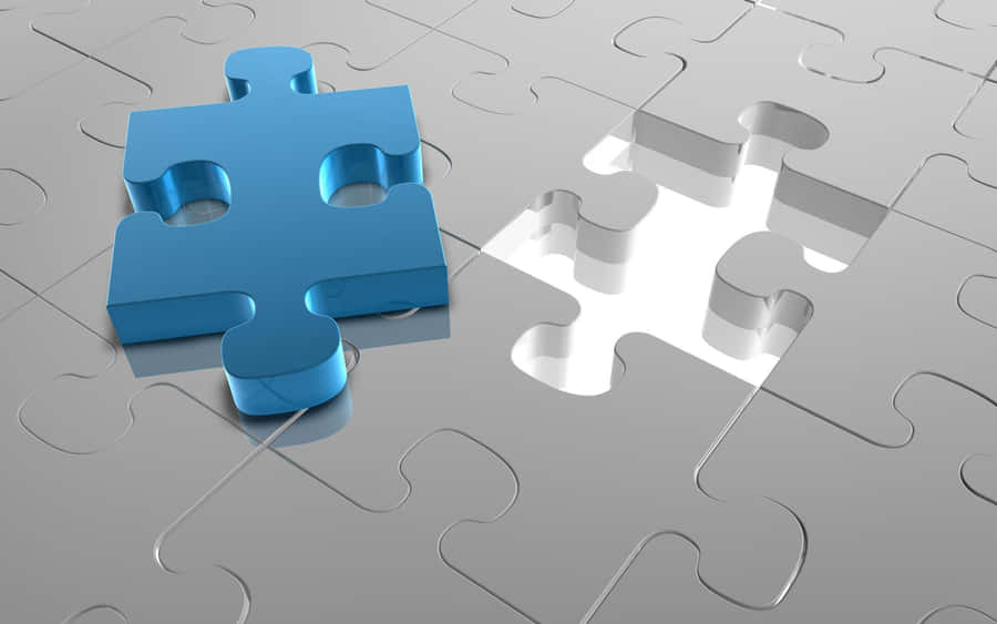 Puzzle Pieces Coming To Life Wallpaper