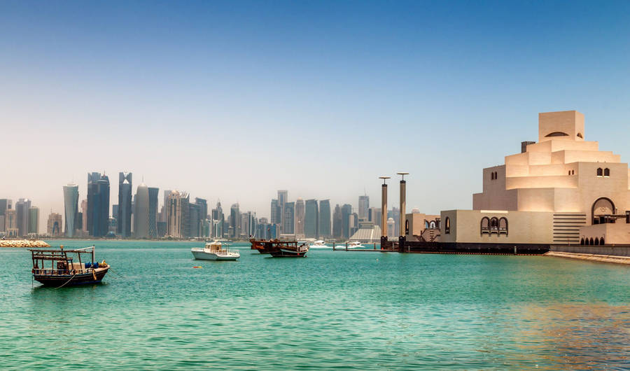 Qatar Sails Maritime And Economic History Wallpaper
