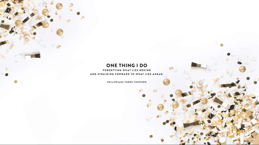 Quote With Chic Background Wallpaper