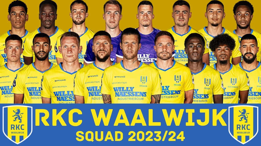 R K C Waalwijk Squad20232024 Wallpaper