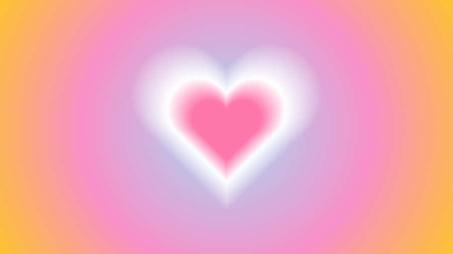 Radiant Heart Aura Wallpaper