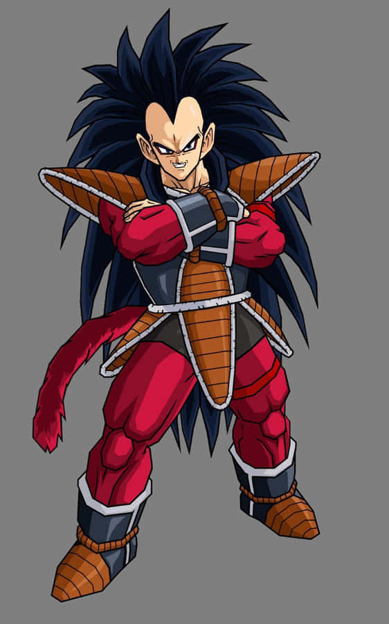 Raditz The Powerful Saiyan Warrior Wallpaper