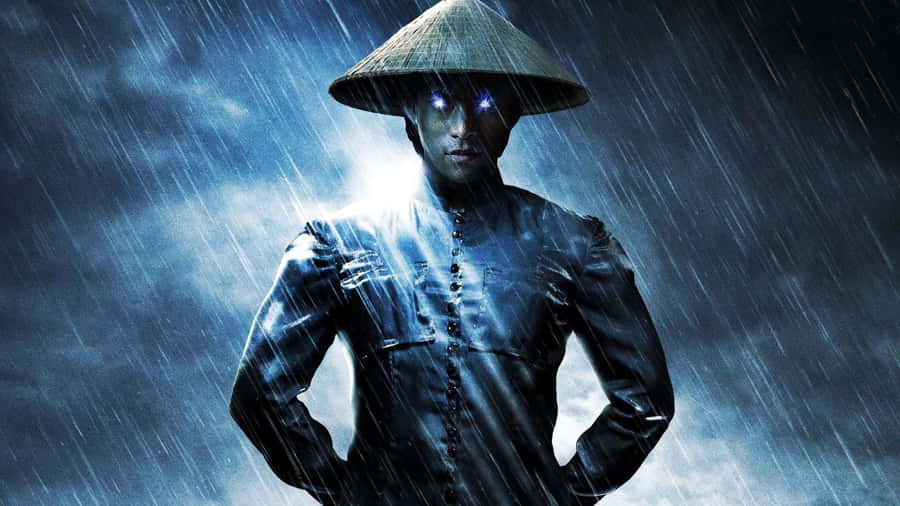 Raiden Defends Earthrealm In Mortal Kombat Wallpaper