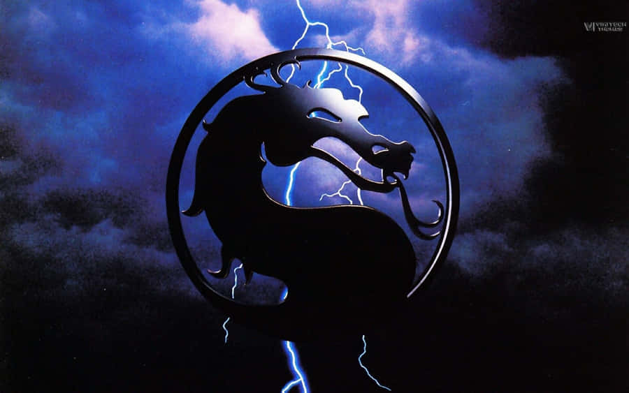 Raiden, The Thunder God, Unleashes His Electrifying Powers In Mortal Kombat Wallpaper