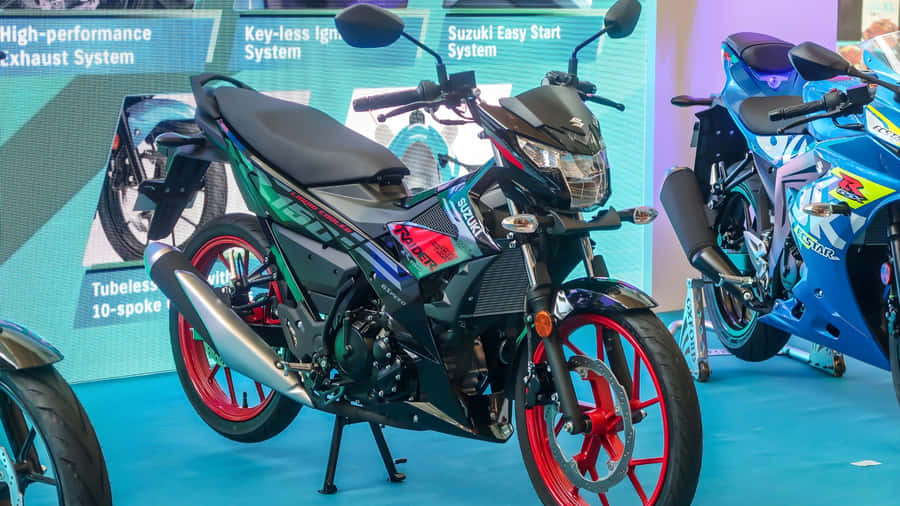 Raider 150 Fi Motorcycle Features Wallpaper