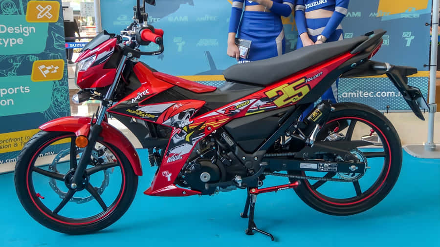 Raider 150 Fi Sporty Design Wallpaper