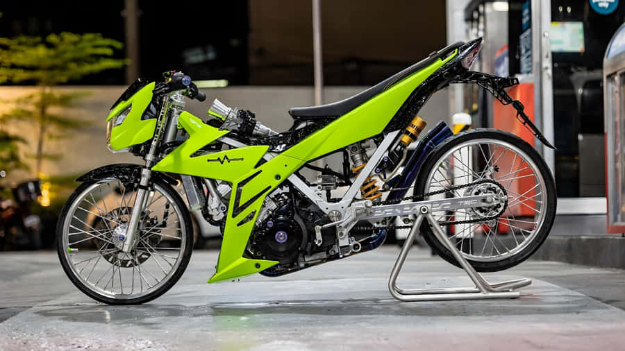 Raider 150 Fi Sporty Design Wallpaper