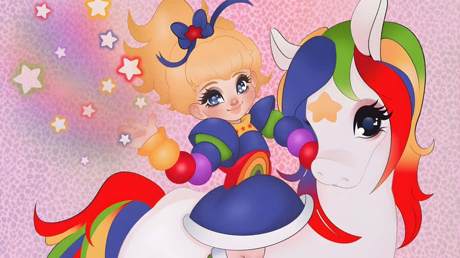 Rainbow Brite And Starlite Wallpaper