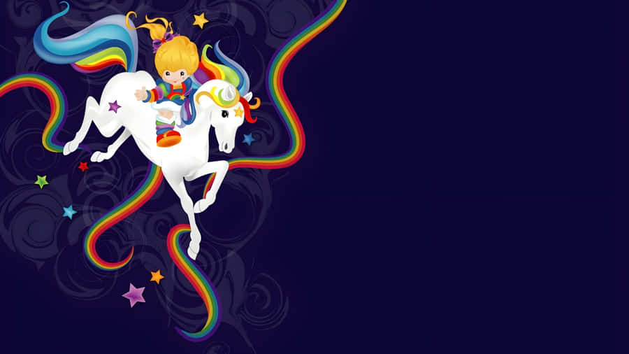 Rainbow Brite And Starlite Wallpaper