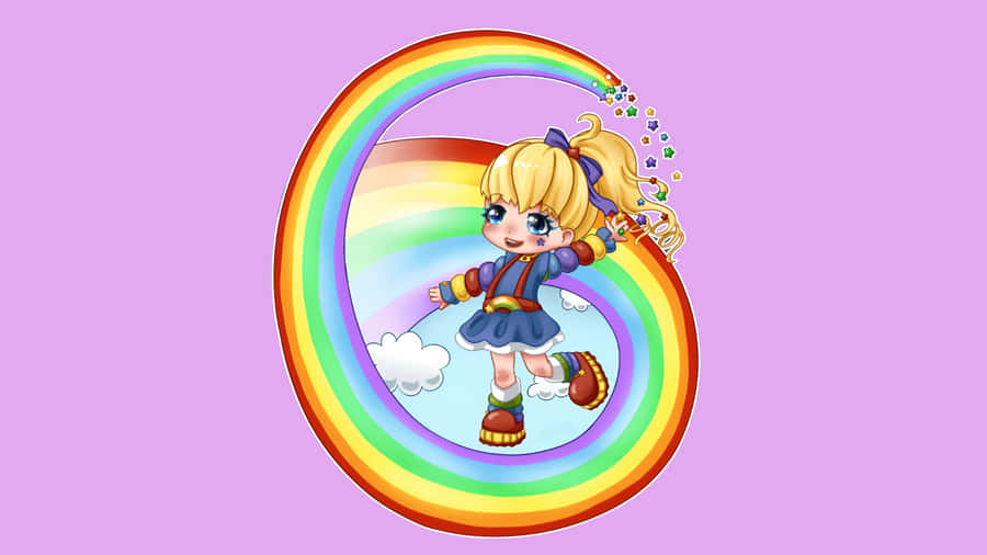 Rainbow Brite Birthday Number Six Wallpaper