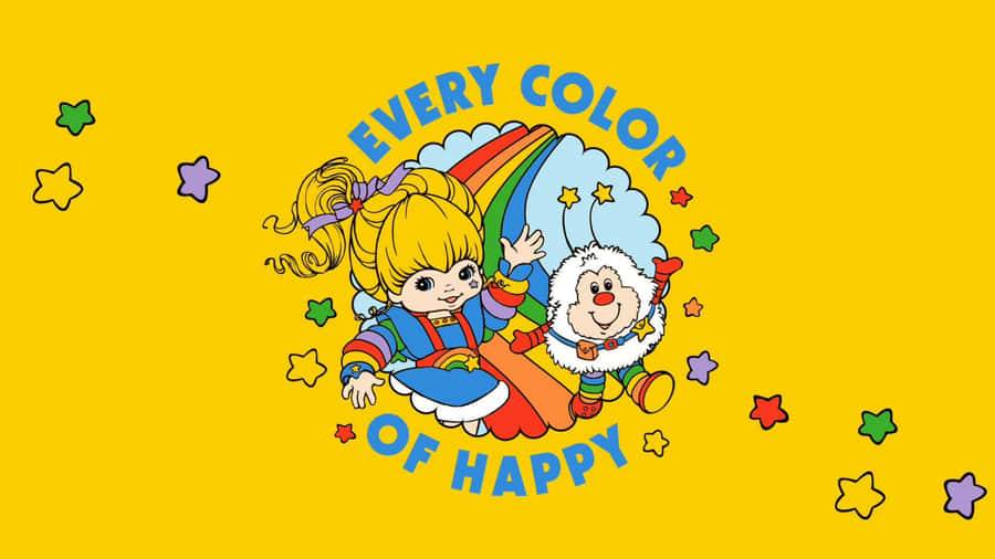 Rainbow Brite Every Color Of Happy Wallpaper
