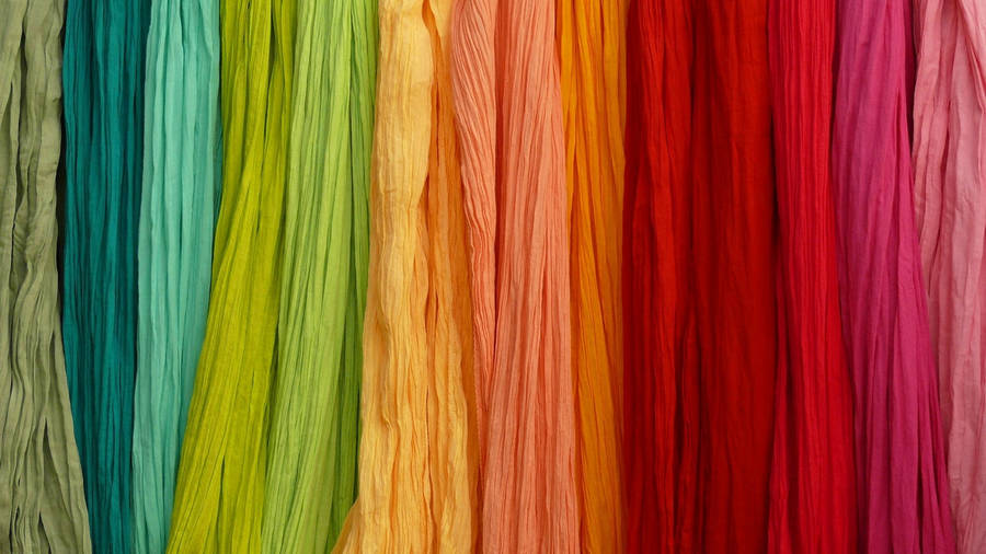Rainbow Clothes Wallpaper