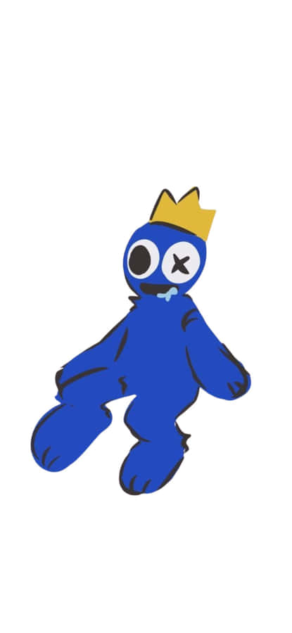 Rainbow Friends Blue Iphone Wallpaper Wallpaper